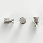 Elisse Diamond-cut Knurled Knobs-handles and knobs-Ridorn
