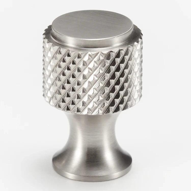 Elisse Diamond-cut Knurled Knobs-handles and knobs-Ridorn