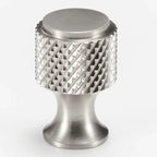 Elisse Diamond-cut Knurled Knobs-handles and knobs-Ridorn