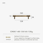 Elmfield Cabinet Knobs-Cabinet Handle-Ridorn