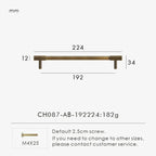 Elmfield Cabinet Knobs-Cabinet Handle-Ridorn