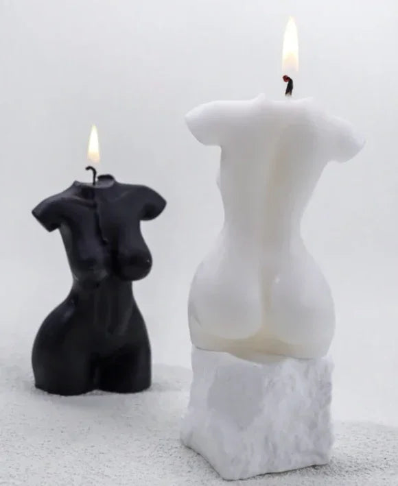 Elowenetta Bust Candle-Decor-Ridorn