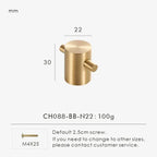 Elowenino Single Hooks-handles and knobs-Ridorn
