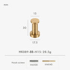 Elowenino Single Hooks-handles and knobs-Ridorn