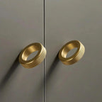 Emia Knurled Ring Cabinet Knobs-handles and knobs-Ridorn