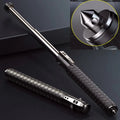 Extendable Hiking Walking Stick, Automatic Telescopic Trekking Pole with Anti-Slip Grip-Ridorn