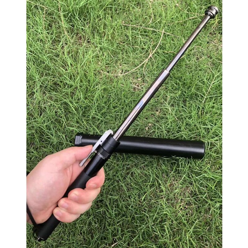 Extendable Walking Support Stick, Steel Telescopic Safety Cane for Everyday Use-Ridorn