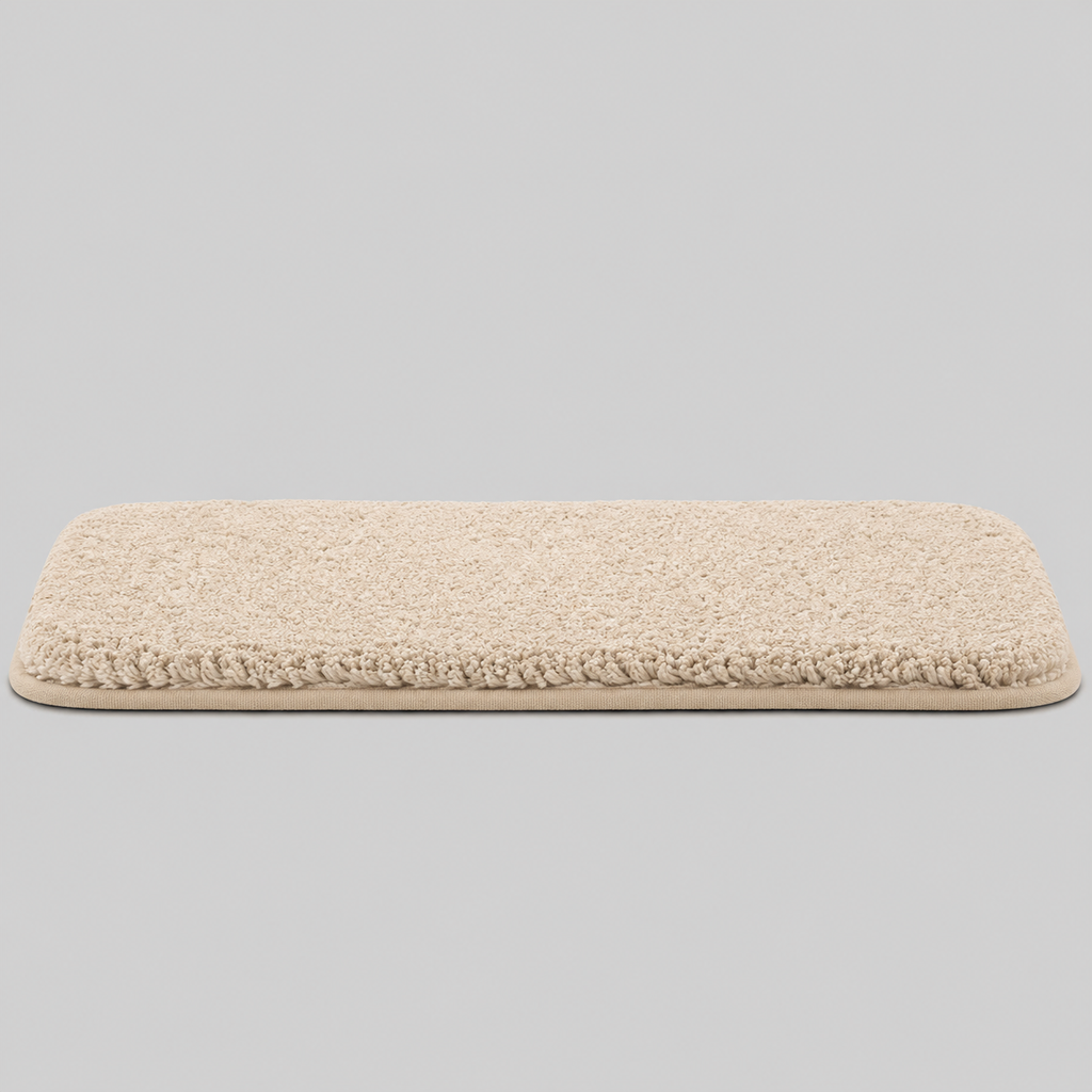 Extra Thick Microfiber Bath Mat, Soft Non-Slip Absorbent Bathroom Rug