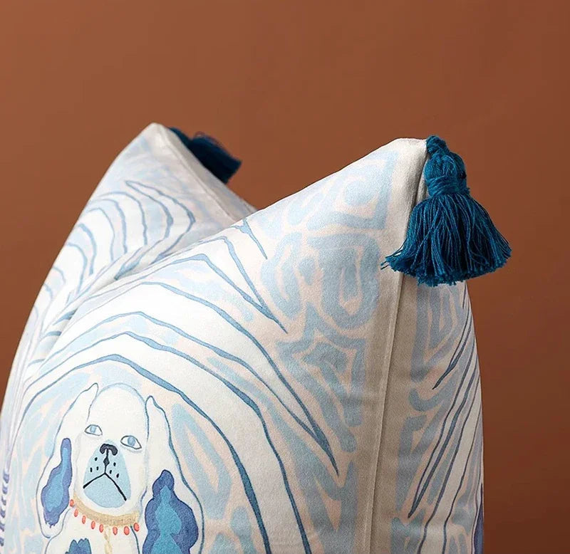 Falkano Dog Pillow Cover by Vidano-cushion-Ridorn
