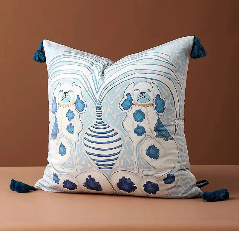 Falkano Dog Pillow Cover by Vidano-cushion-Ridorn