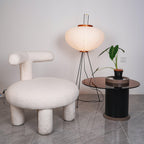 Floor Lamp | Tripod Lighting Fixture with Paper Shade | Ridorn-Floor lamp-Ridorn