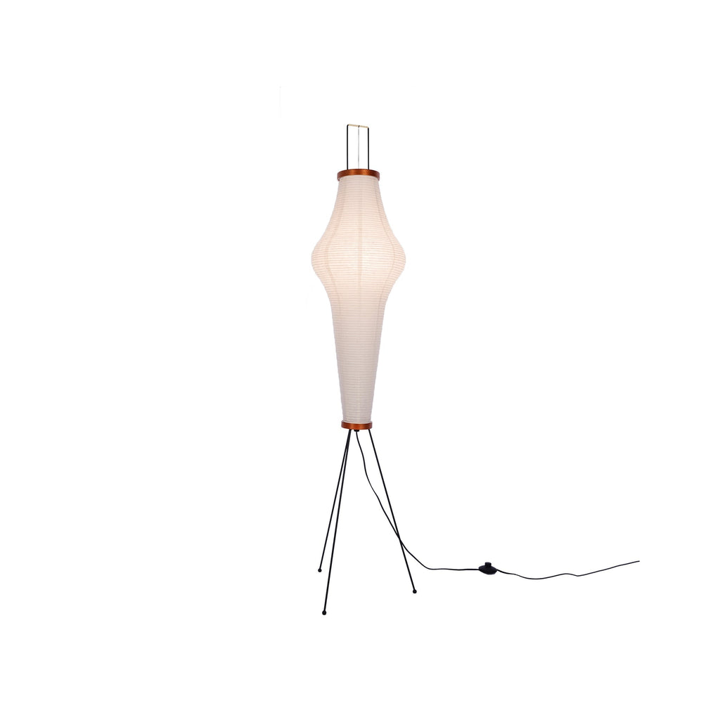 Floor Lamp | Tripod Lighting Fixture with Paper Shade | Ridorn-Floor lamp-Ridorn