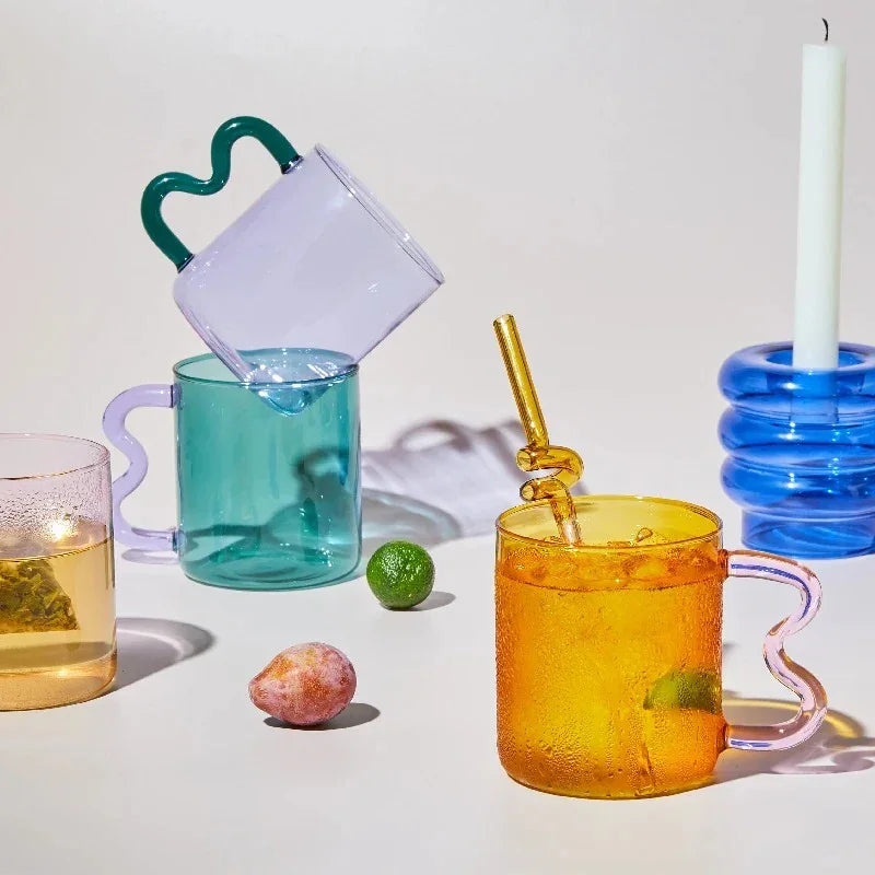 Florique Glass Mug-Glass-Ridorn
