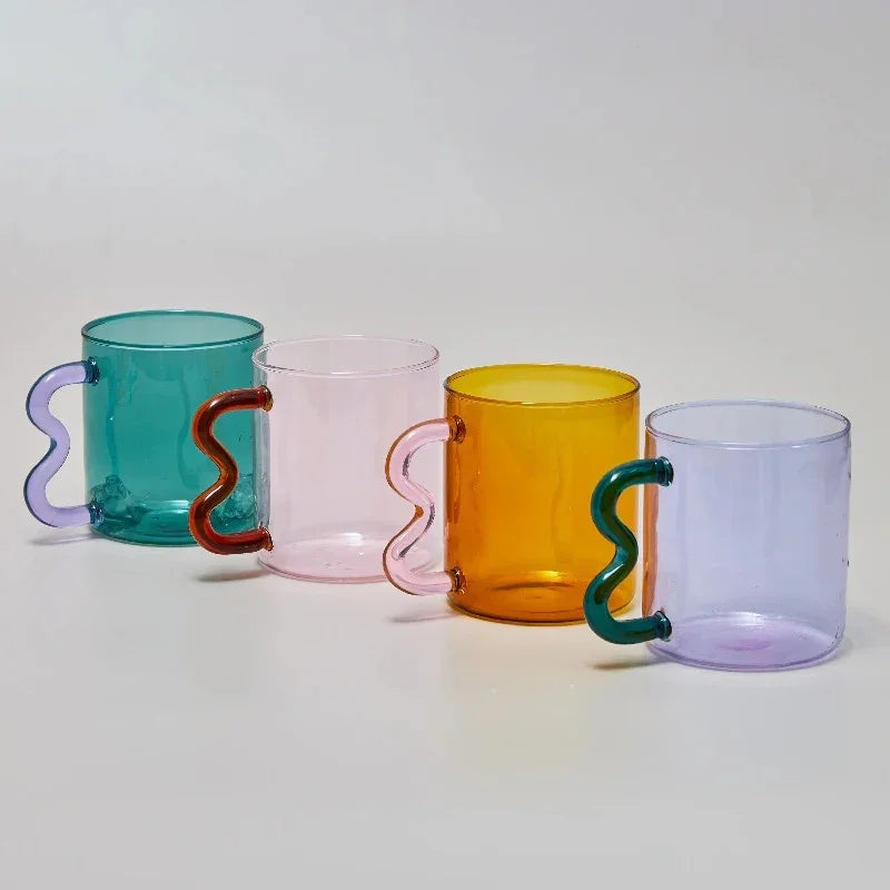 Florique Glass Mug-Glass-Ridorn