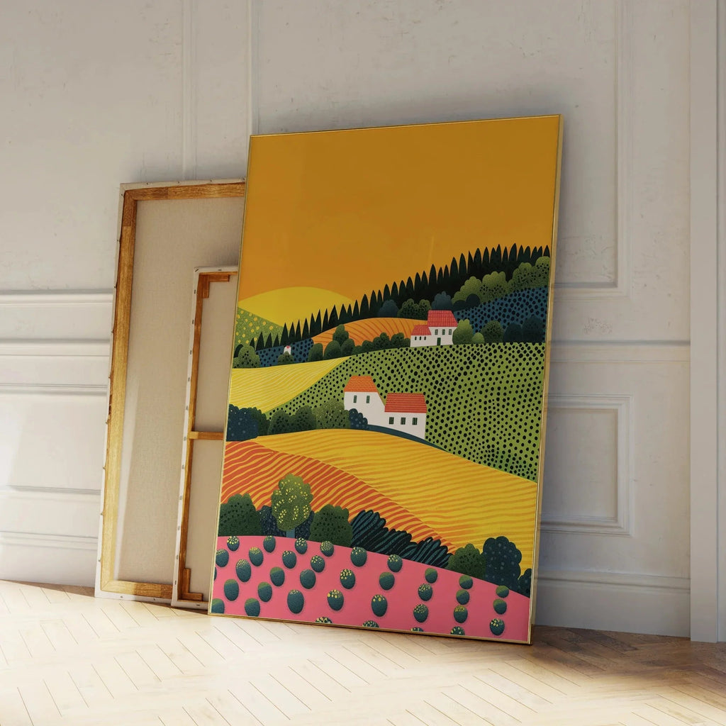 Floron Nature Landscape Canvas Print-Wall Art-Ridorn