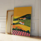 Floron Nature Landscape Canvas Print-Wall Art-Ridorn