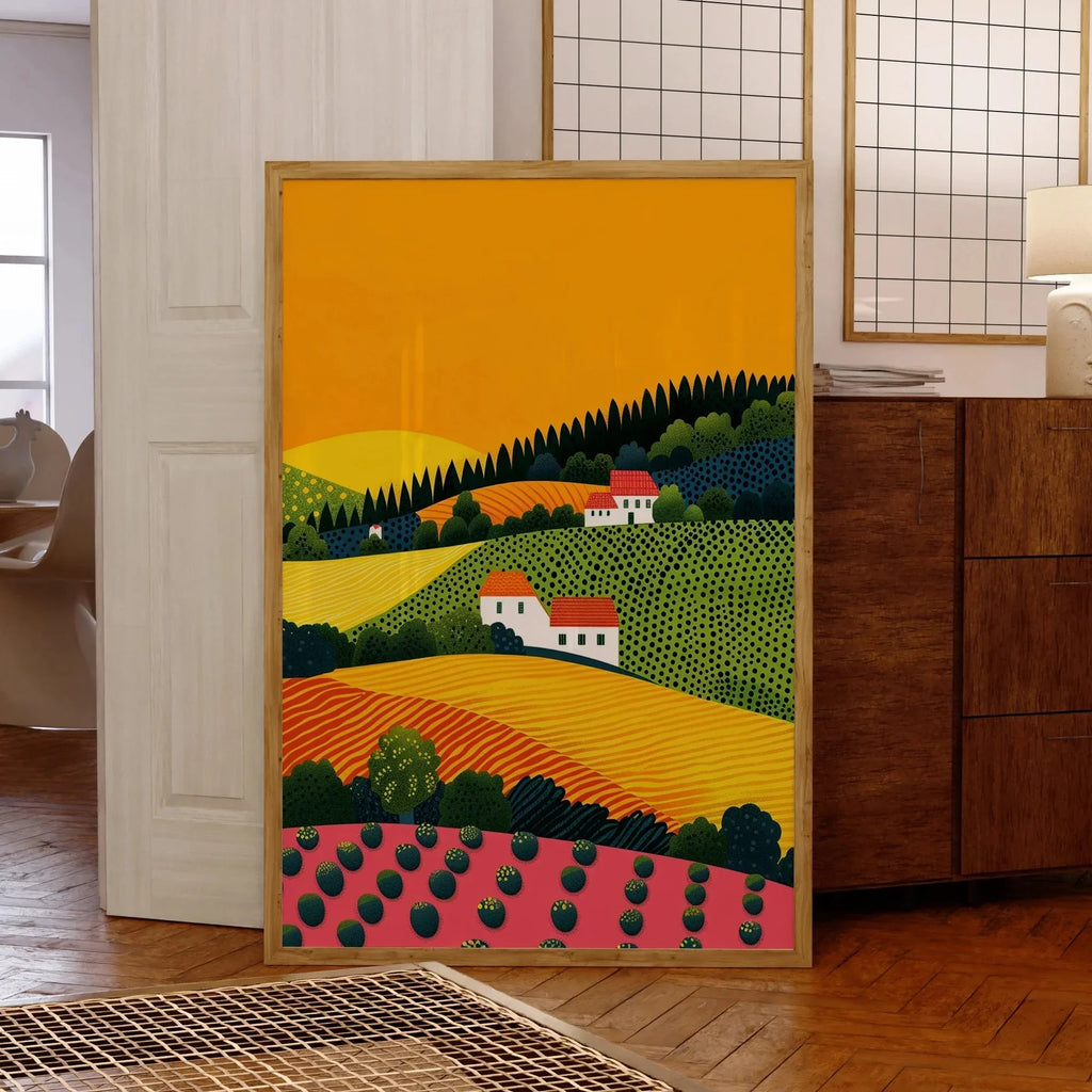 Floron Nature Landscape Canvas Print-Wall Art-Ridorn
