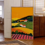 Floron Nature Landscape Canvas Print-Wall Art-Ridorn