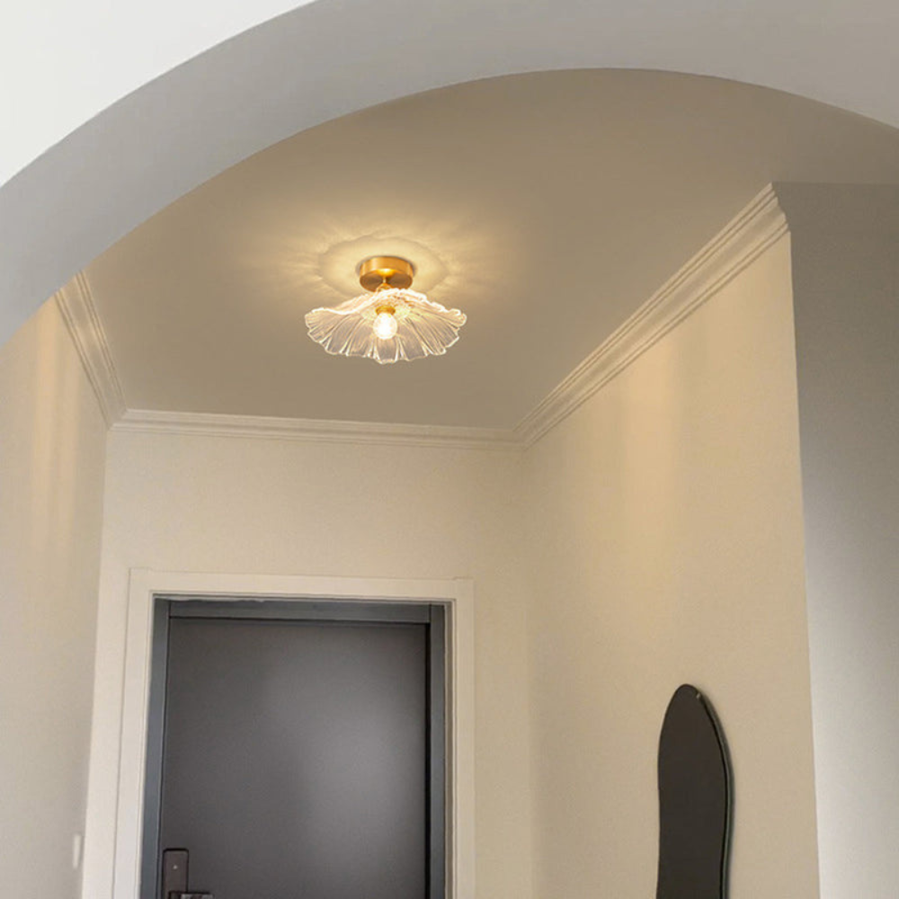Elegant Art Deco Flush Mount Ceiling Light for Any Room | Ridorn