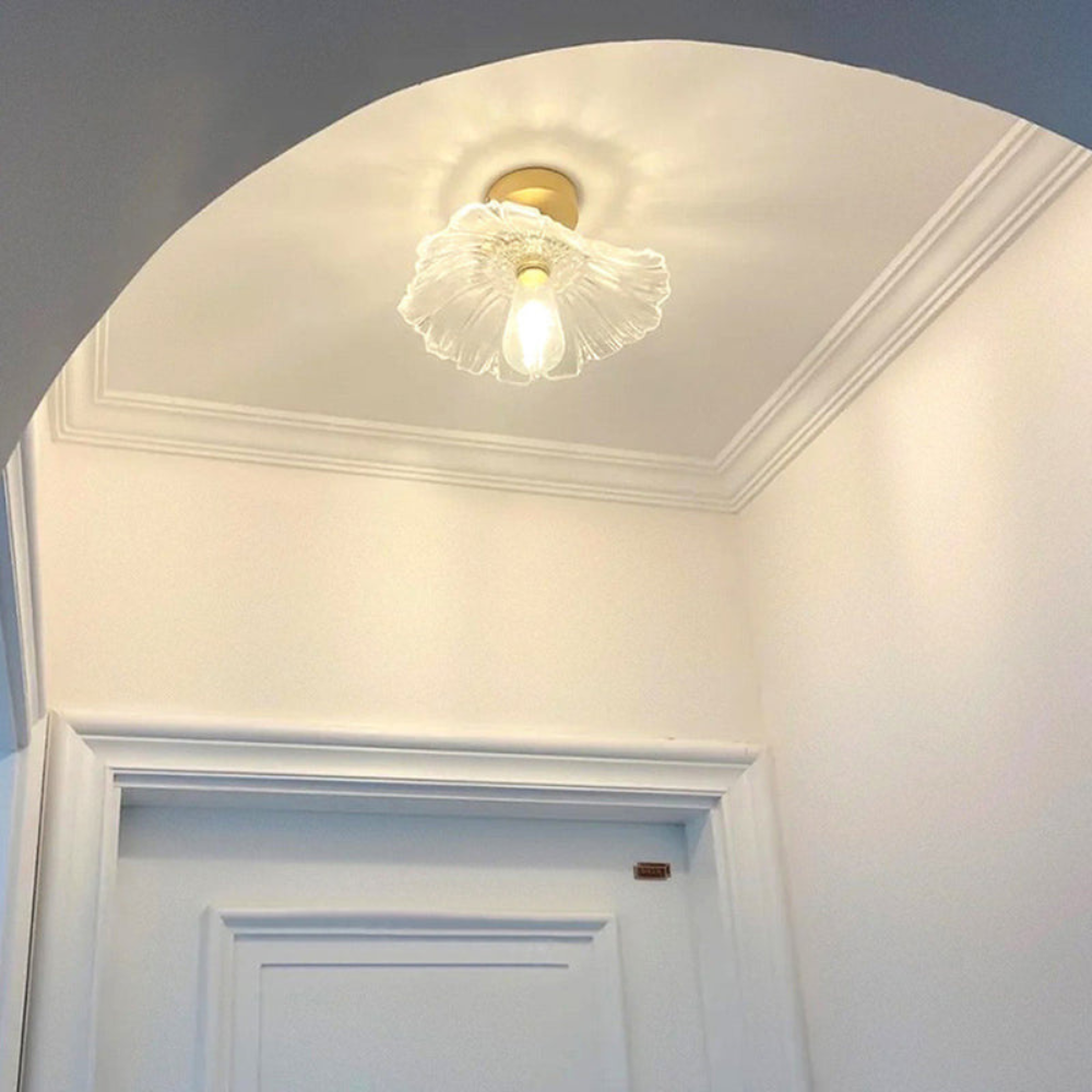 Elegant Art Deco Flush Mount Ceiling Light for Any Room | Ridorn