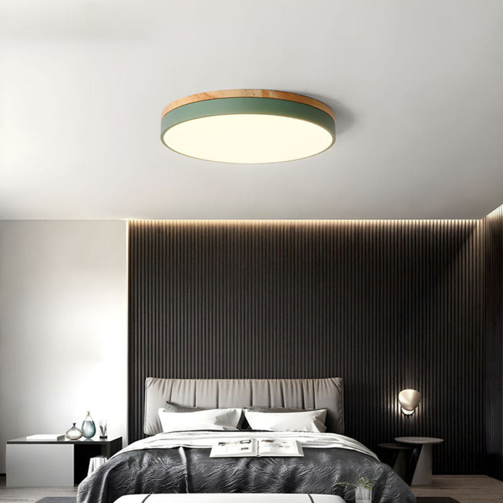 Modern Round Flush-Mount Ceiling Light for Stylish Spaces | Ridorn