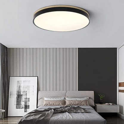 Modern Round Flush-Mount Ceiling Light for Stylish Spaces | Ridorn