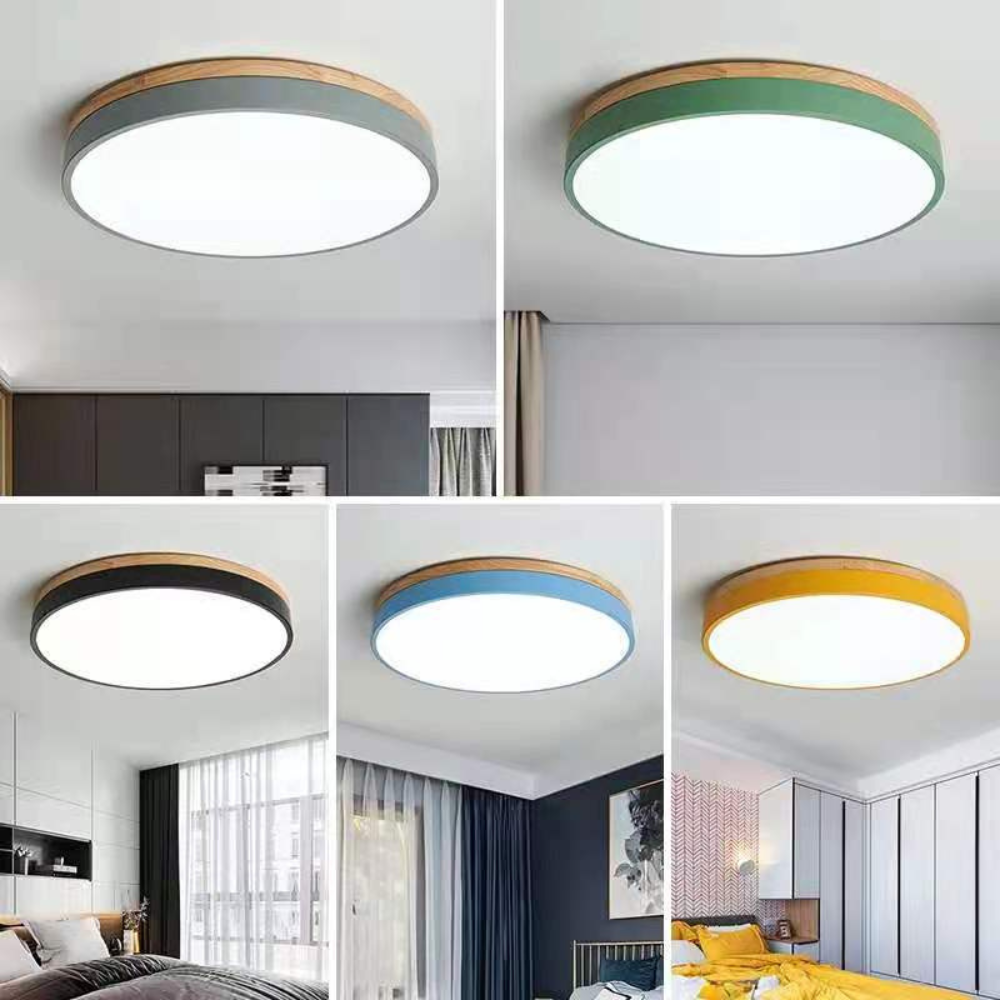Modern Round Flush-Mount Ceiling Light for Stylish Spaces | Ridorn