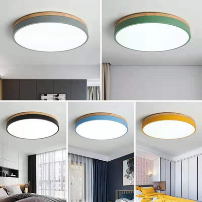 Modern Round Flush-Mount Ceiling Light for Stylish Spaces | Ridorn