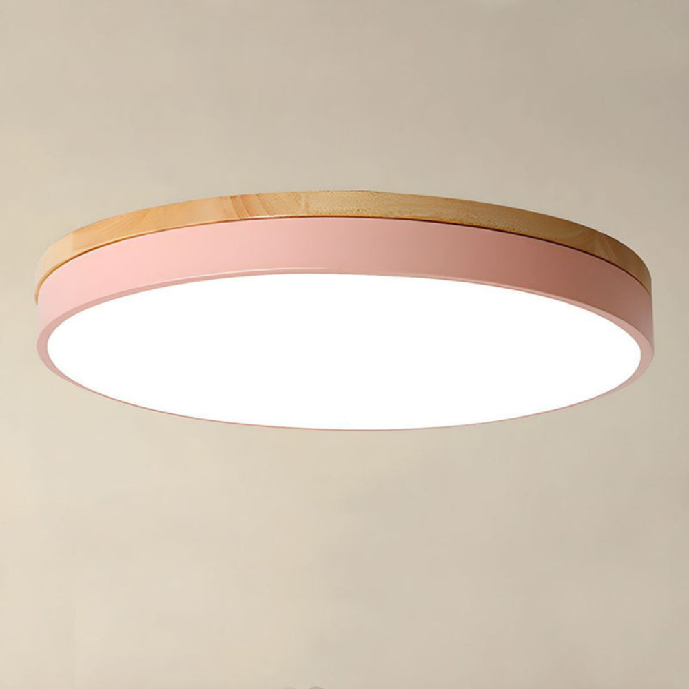 Modern Round Flush-Mount Ceiling Light for Stylish Spaces | Ridorn