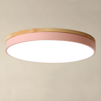 Modern Round Flush-Mount Ceiling Light for Stylish Spaces | Ridorn