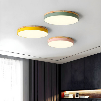 Modern Round Flush-Mount Ceiling Light for Stylish Spaces | Ridorn