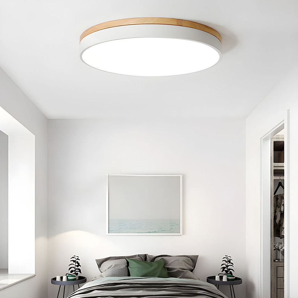 Modern Round Flush-Mount Ceiling Light for Stylish Spaces | Ridorn