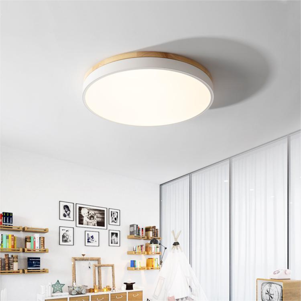 Modern Round Flush-Mount Ceiling Light for Stylish Spaces | Ridorn