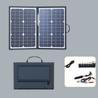 Foldable Solar Panel Kit 1000W, Portable MPPT Solar Charger for Camping & Off-Grid Power-Ridorn