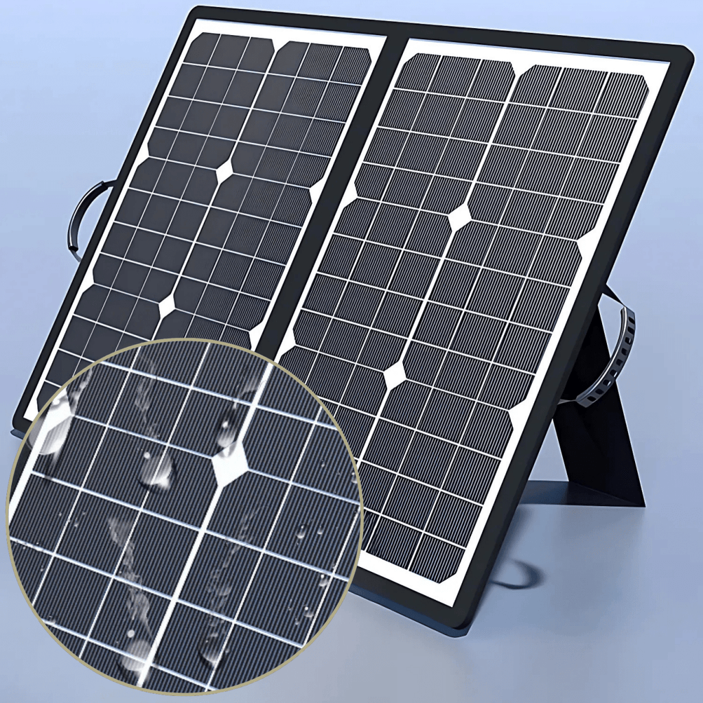Foldable Solar Panel Kit 1000W, Portable MPPT Solar Charger for Camping & Off-Grid Power-Ridorn