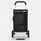 Foldable Shopping Trolley 40L, Lightweight Rolling Grocery Cart with Wheels