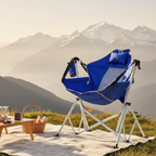 Folding Minimalist Camping Chair with Armrests for Outdoors | Ridorn-Camping Chairs-Ridorn