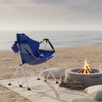 Folding Minimalist Camping Chair with Armrests for Outdoors | Ridorn-Camping Chairs-Ridorn