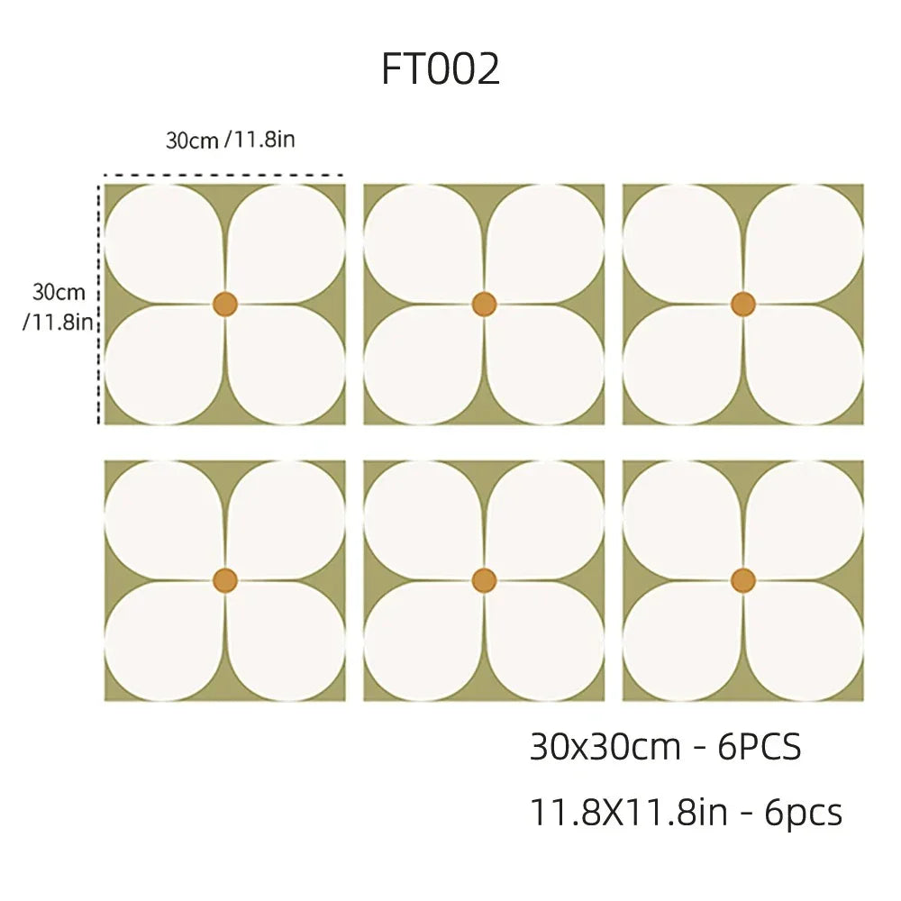 Gaelus Floor Tile Stickers-furniture-Ridorn