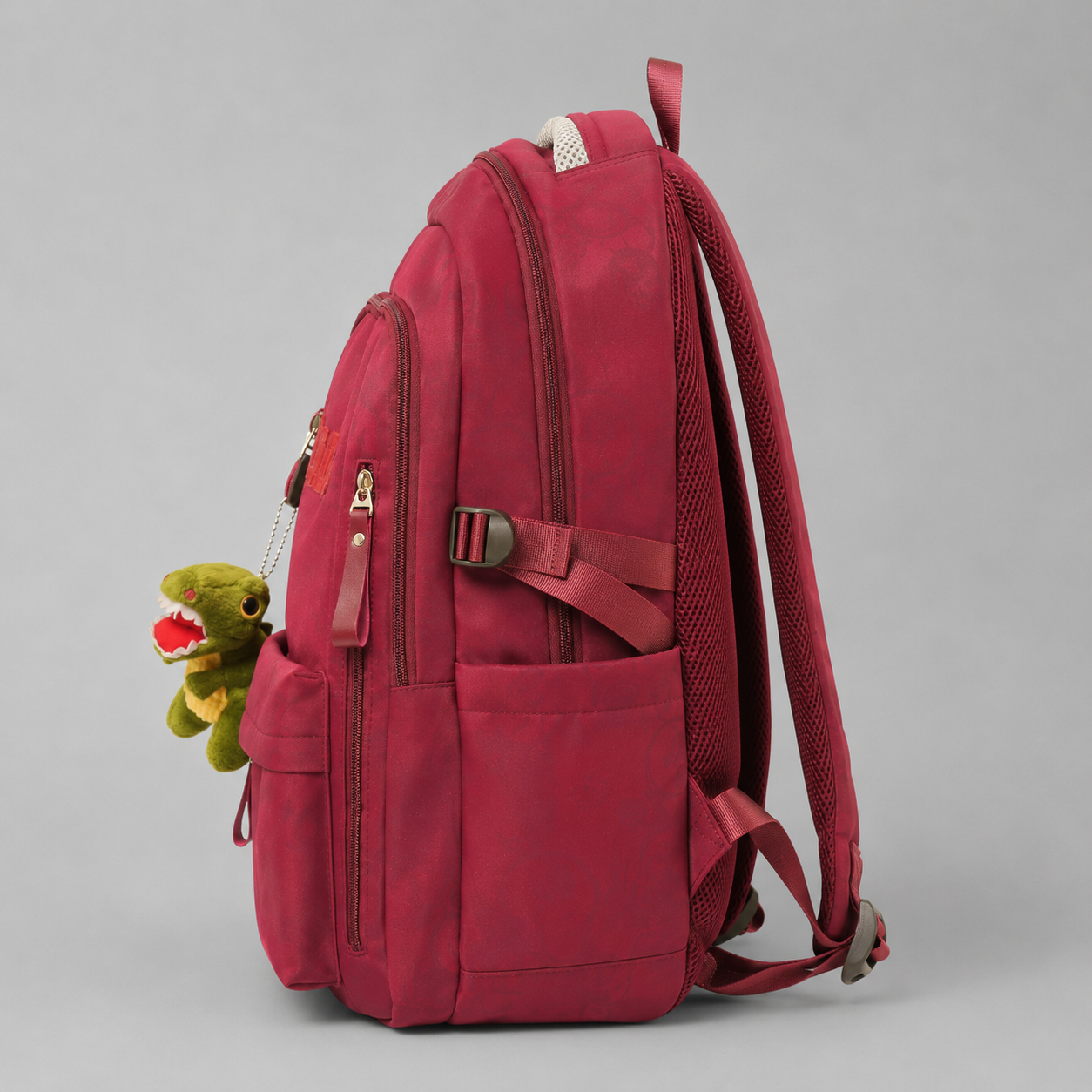 Graphic Print School Backpack with Spacious Storage