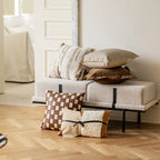 Hand-Woven Leather Cushion Cover Collection By Vidano-cushion-Ridorn