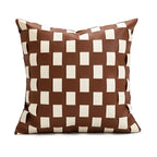 Hand-Woven Leather Cushion Cover Collection By Vidano-cushion-Ridorn