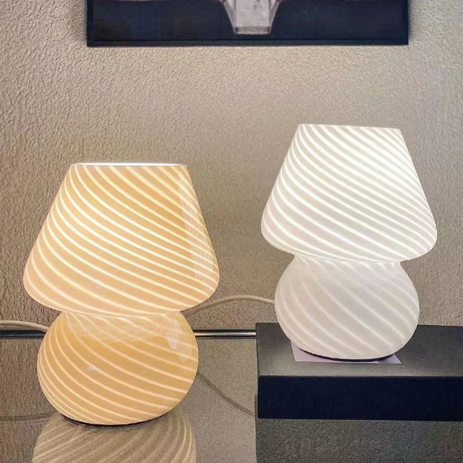 Handcrafted Glass Desk Lamp | Ridorn-Table Lamp-Ridorn