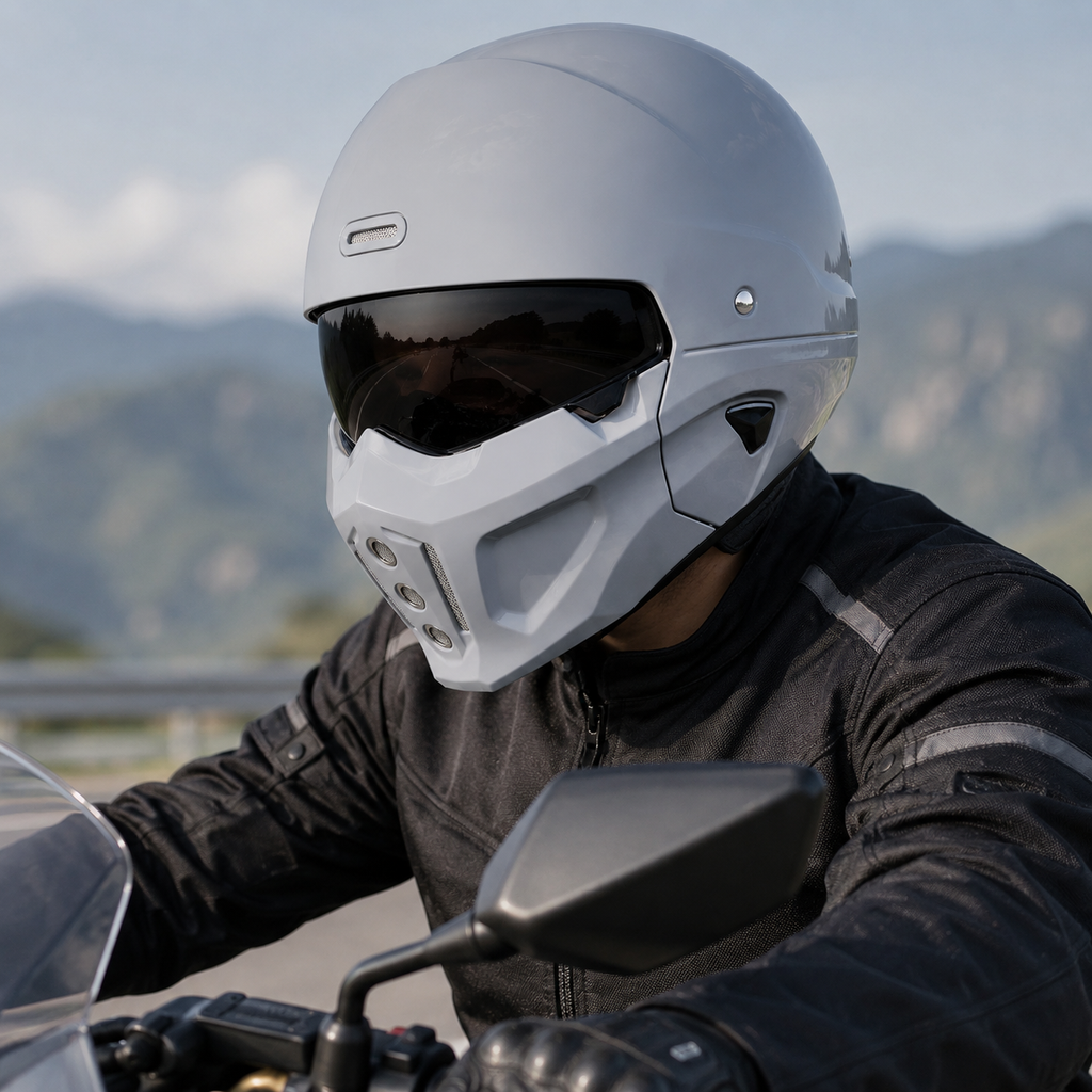 Detachable Full Face Helmet for Biking and Skating