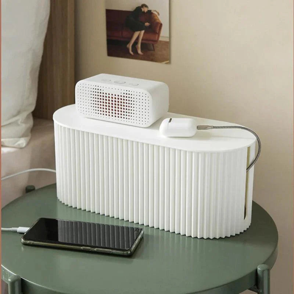 Home Efficient Cable Organizer Box | Stylish Cable Management Solution | Ridorn-Home Organization & Storage-Ridorn