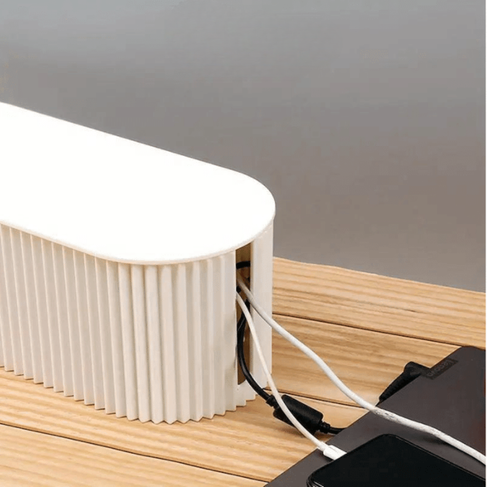 Home Efficient Cable Organizer Box | Stylish Cable Management Solution | Ridorn-Home Organization & Storage-Ridorn