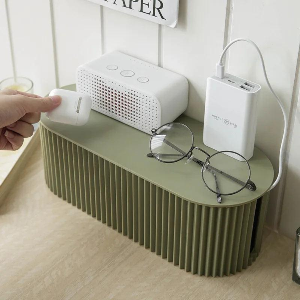 Home Efficient Cable Organizer Box | Stylish Cable Management Solution | Ridorn-Home Organization & Storage-Ridorn
