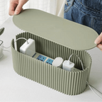 Stylish cable organizer box front view