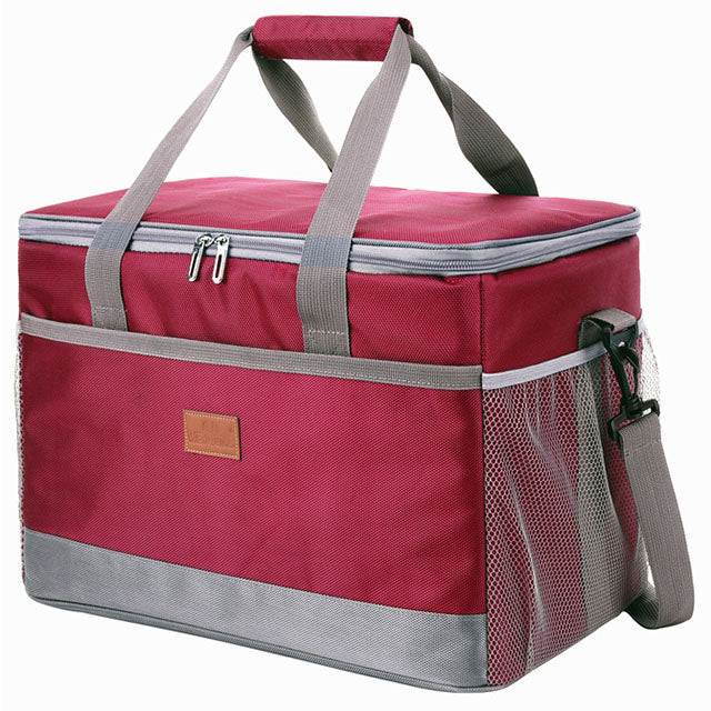 Insulated Cooler Bag 33L, Waterproof Leakproof Tote for Picnic, Beach & Camping-Ridorn