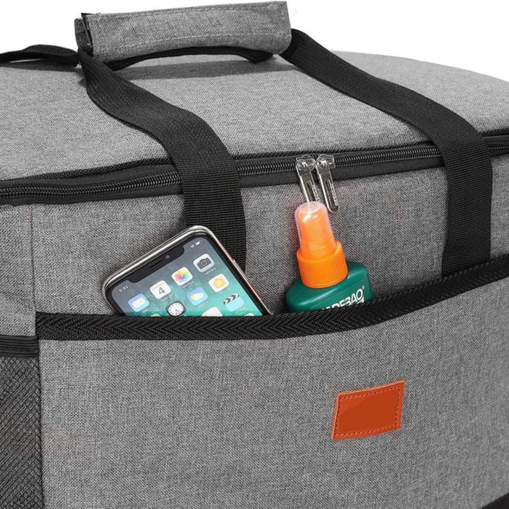 Insulated Cooler Bag 33L, Waterproof Leakproof Tote for Picnic, Beach & Camping-Ridorn